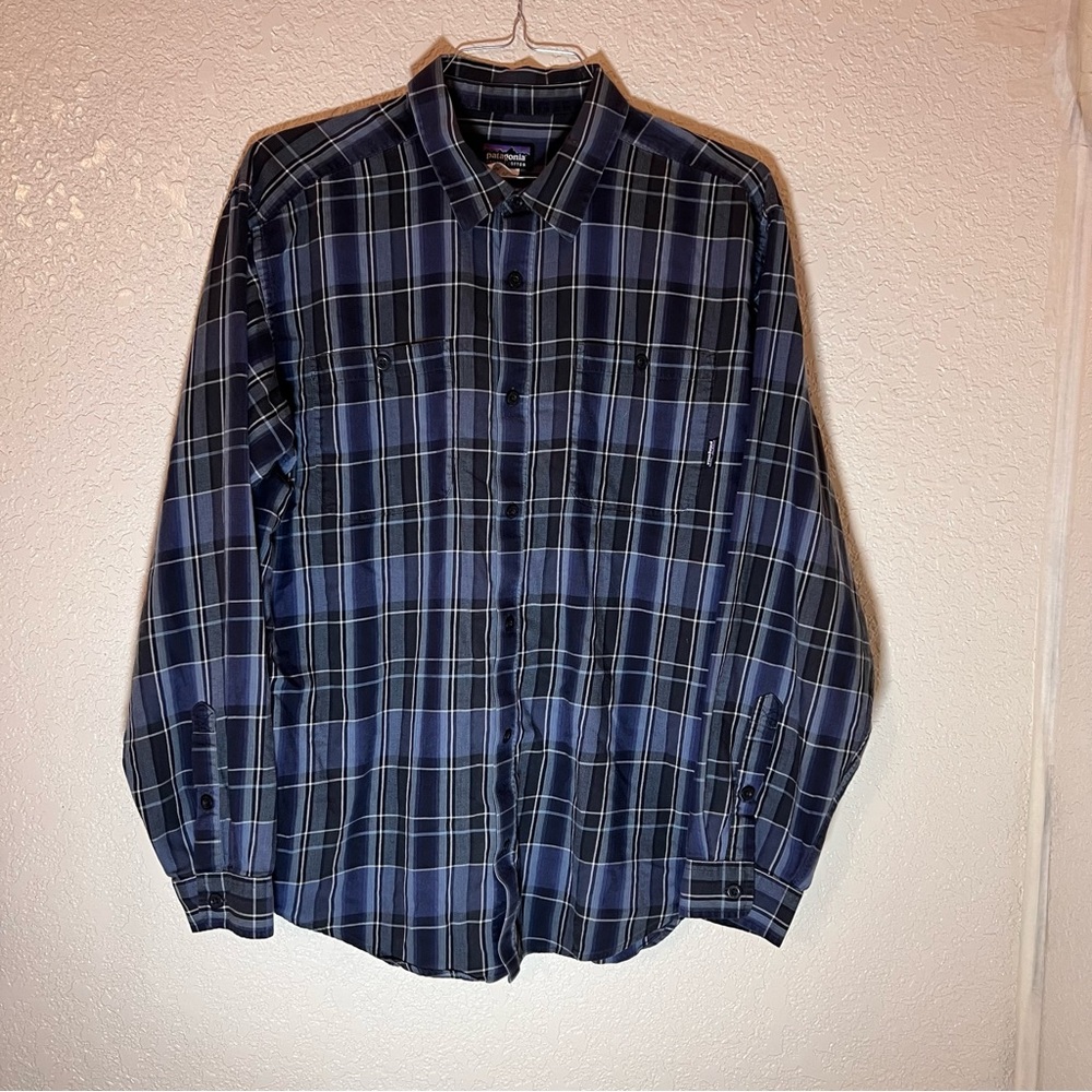 Men's Patagonia Organic Cotton Plaid Button-Down Shirt